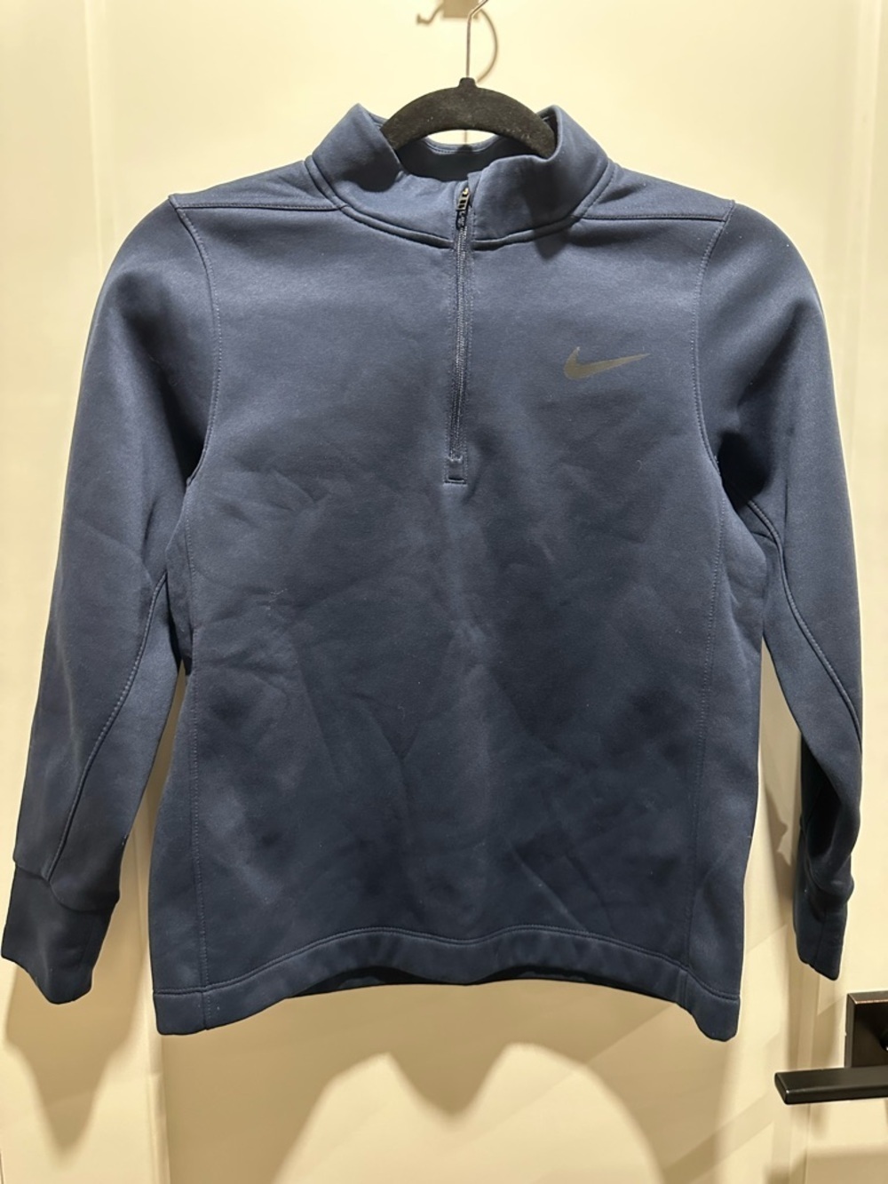 Nike - Kids - Dark Blue Half-Zip Pullover